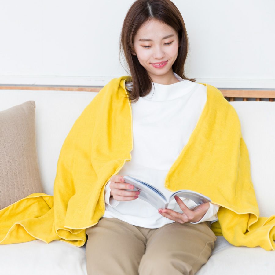 クムコ 和さらし6重ガーゼ ひざ掛け | おもてなしねむり研究所