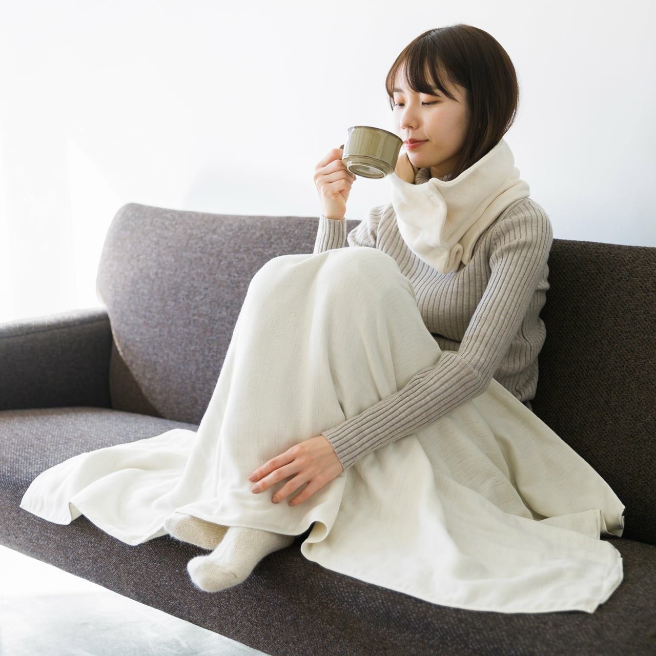 クムコ 和さらし6重ガーゼ フェイスタオル | おもてなしねむり研究所