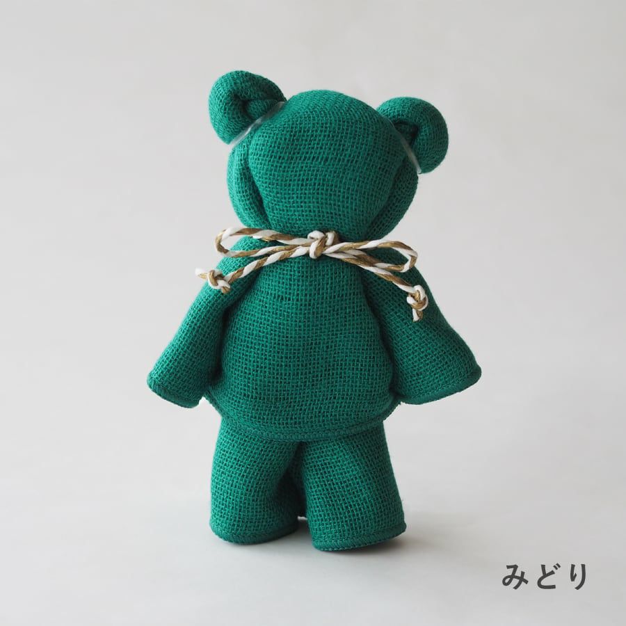 クマコ くまの形の6重ガーゼハンカチ Mサイズ | おもてなしねむり研究所
