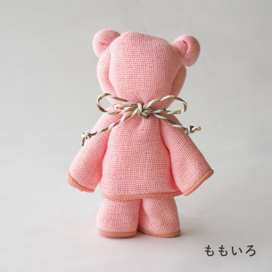 クマちゃん様おまとめ☆ふわふわ8重ガーゼハンカチ☆ネコマリン＆電球ネコ クマコ くまの形の6重ガーゼハンカチ Mサイズ | おもてなしねむり研究所